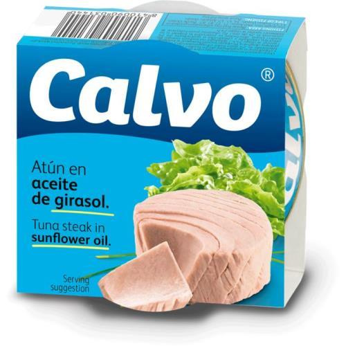 Calvo tuňák ve slunečnicovém oleji 160g
