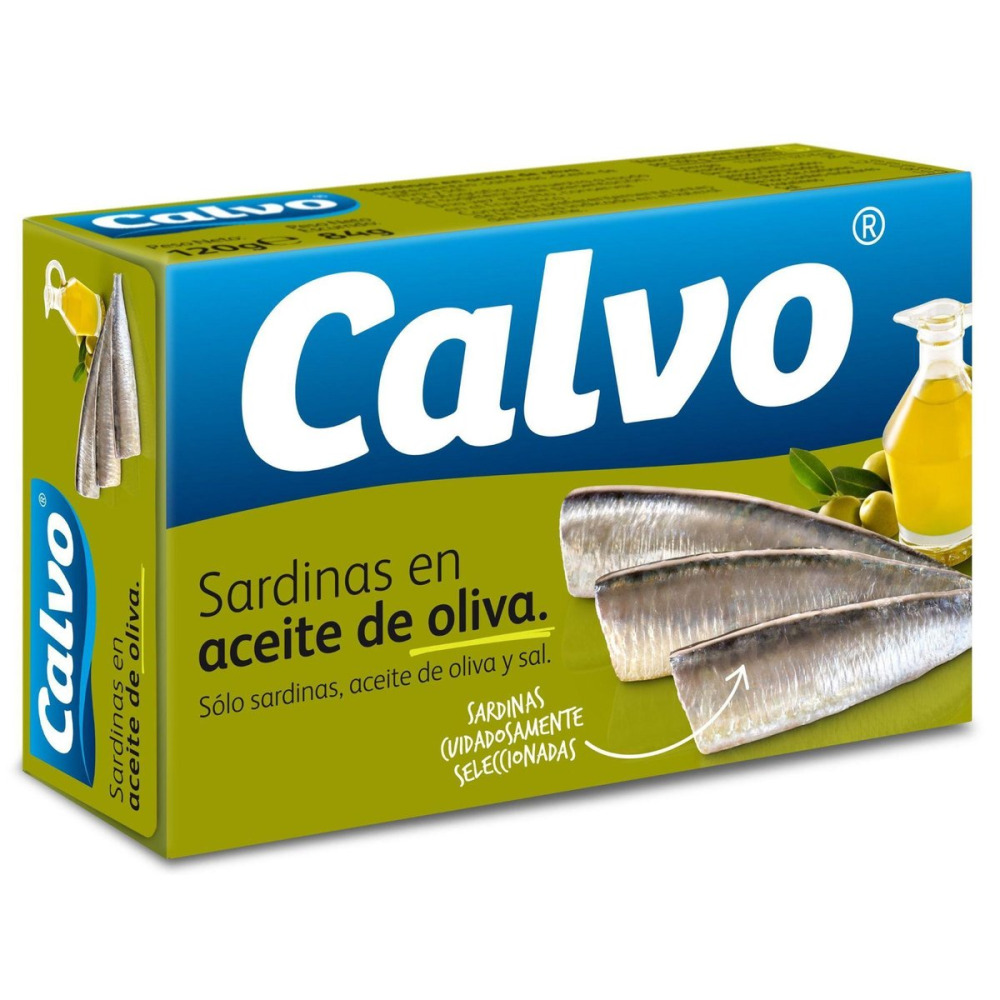 CALVO Sardinky v olivovém oleji 120 g