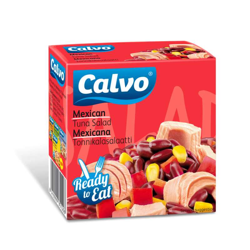 CALVO Mexický salát s tuňákem 150 g