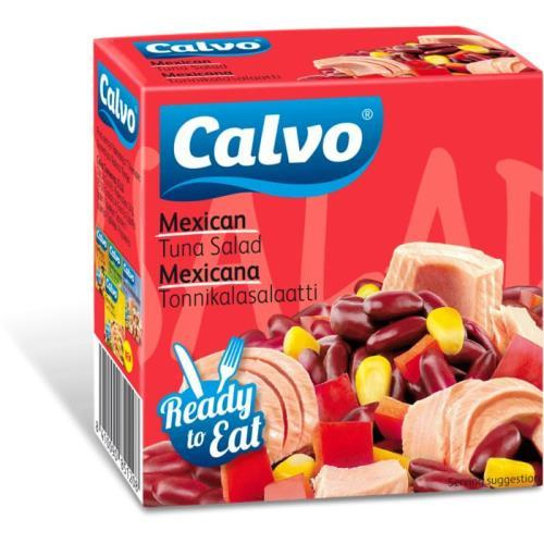 CALVO Mexický salát s tuňákem 150 g