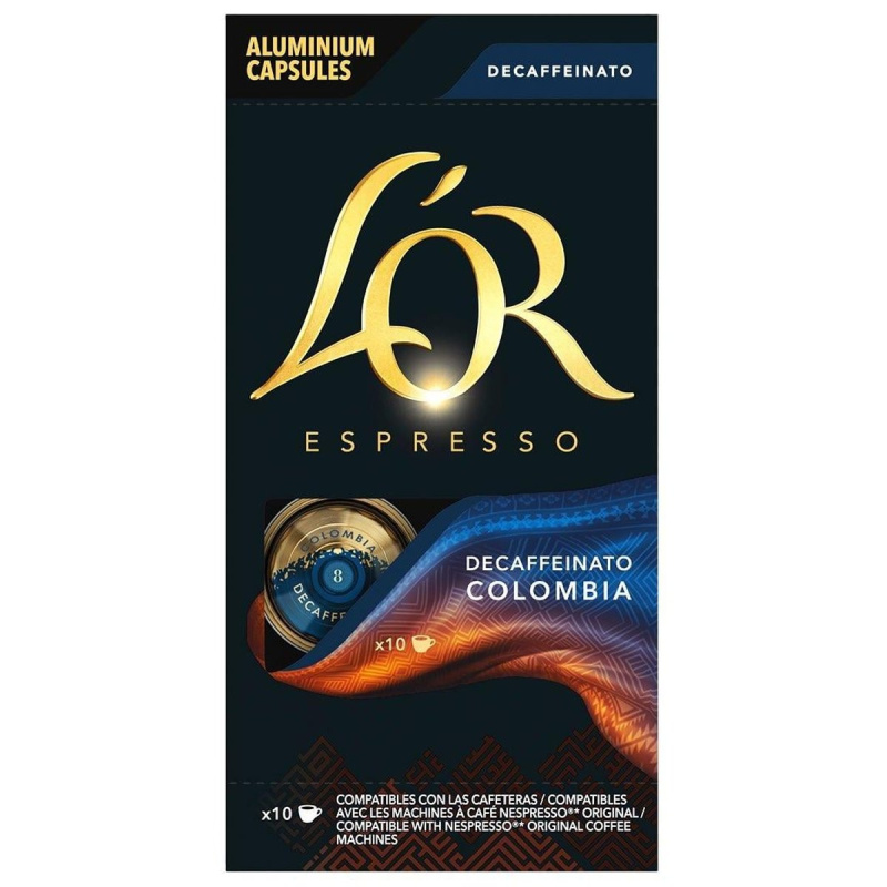 L'OR Espresso Colombia Decaffeinato