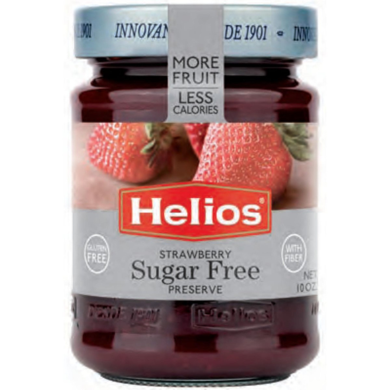 Helios Jahodová pomazánka se sladidly