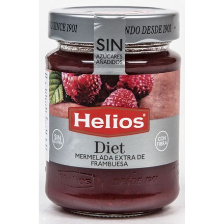 Helios Pomazánka malinová bez přidaného cukru 280 g