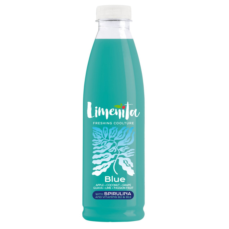 Limen͂ita Blue Ovocná šťáva se spirulinou a vitaminy