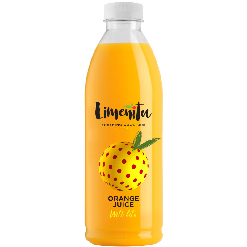 Limeňita pomerančová šťáva s dužinou
