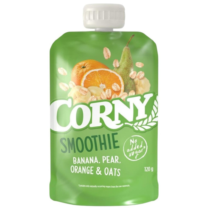 Corny Smoothie banán, hruška, pomeranč, ovesné vločky