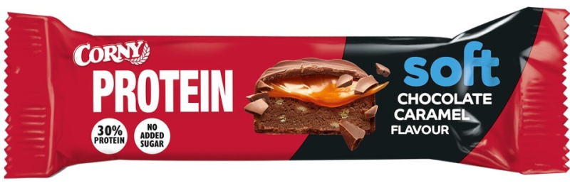Corny Soft Proteinová tyčinka Čokoláda-karamel