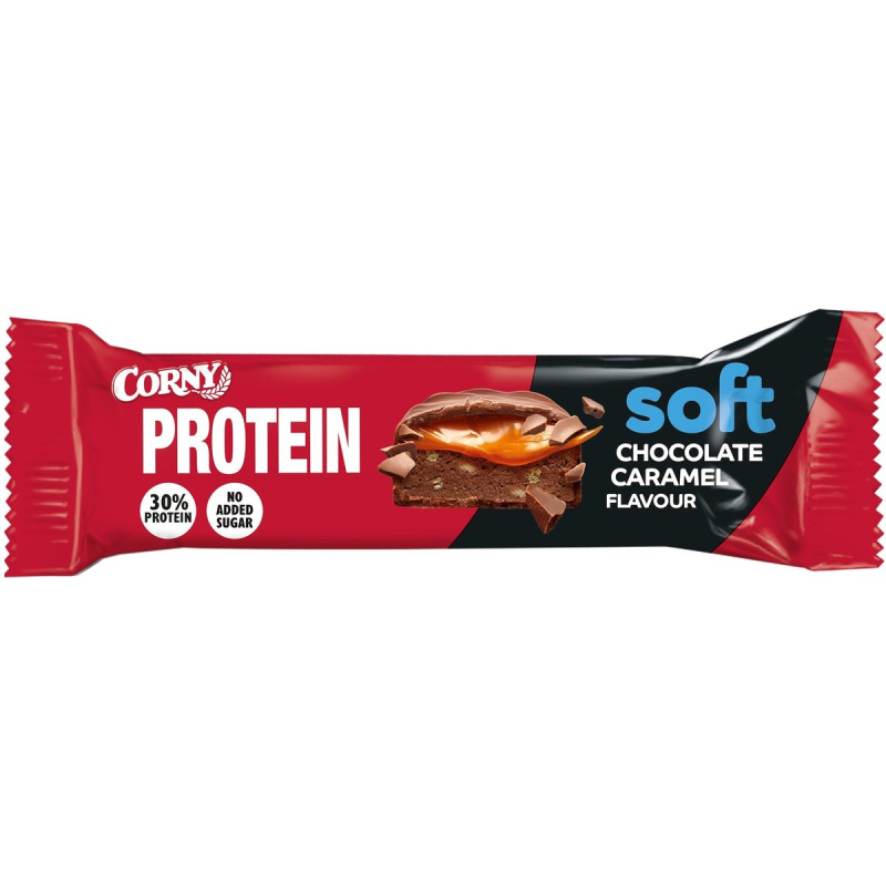 Corny Soft Proteinová tyčinka Čokoláda-karamel