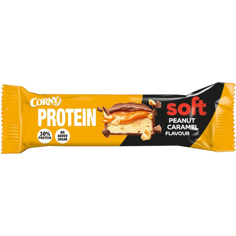 Corny Soft Proteinová tyčinka Arašídy-karamel