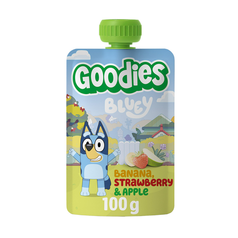 Goodies Kapsička Bluey banán, jahoda a jablko
