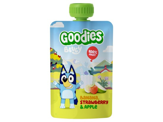 Goodies Kapsička Bluey banán, jahoda a jablko