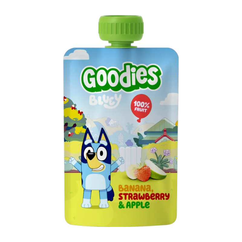 Goodies Kapsička Bluey banán, jahoda a jablko