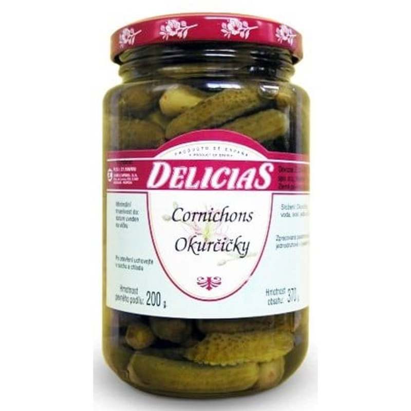 Delicias Okurčičky Cornichons