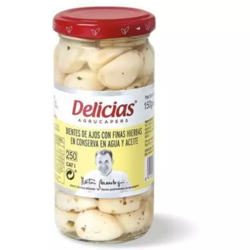 Delicias česnek v bylinkovém nálevu 250ML