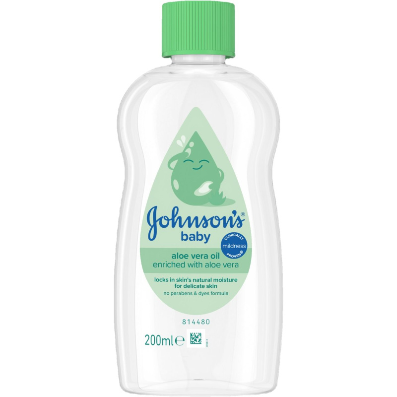 Johnson's® Care olej s aloe vera 200 ml