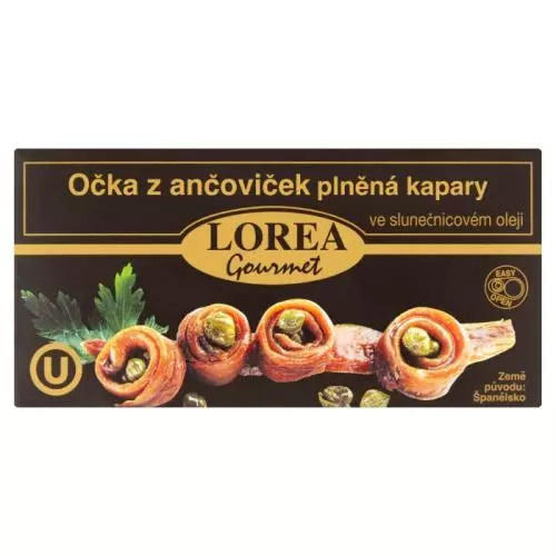 Lorea očka z ančoviček s kapary 50g/30g