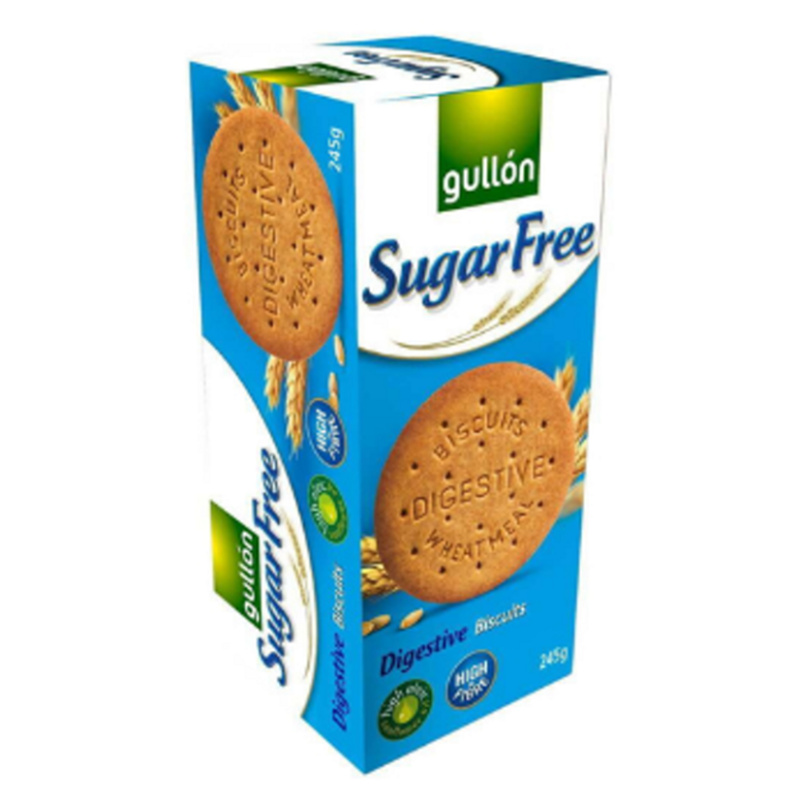Gullón Digestive Celozrnné sušenky bez cukru se sladidly