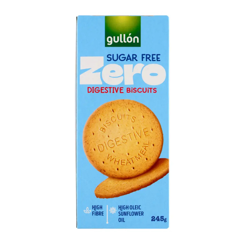 Gullón Digestive Celozrnné sušenky bez cukru se sladidly