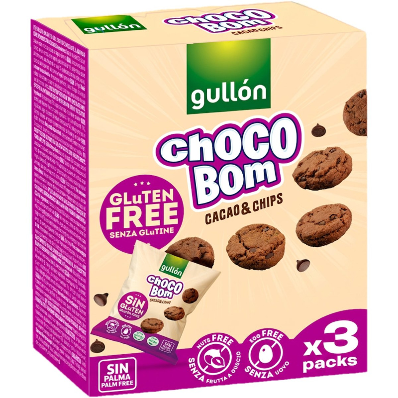 GULLÓN Choco boom sušenky bez lepku 120 g