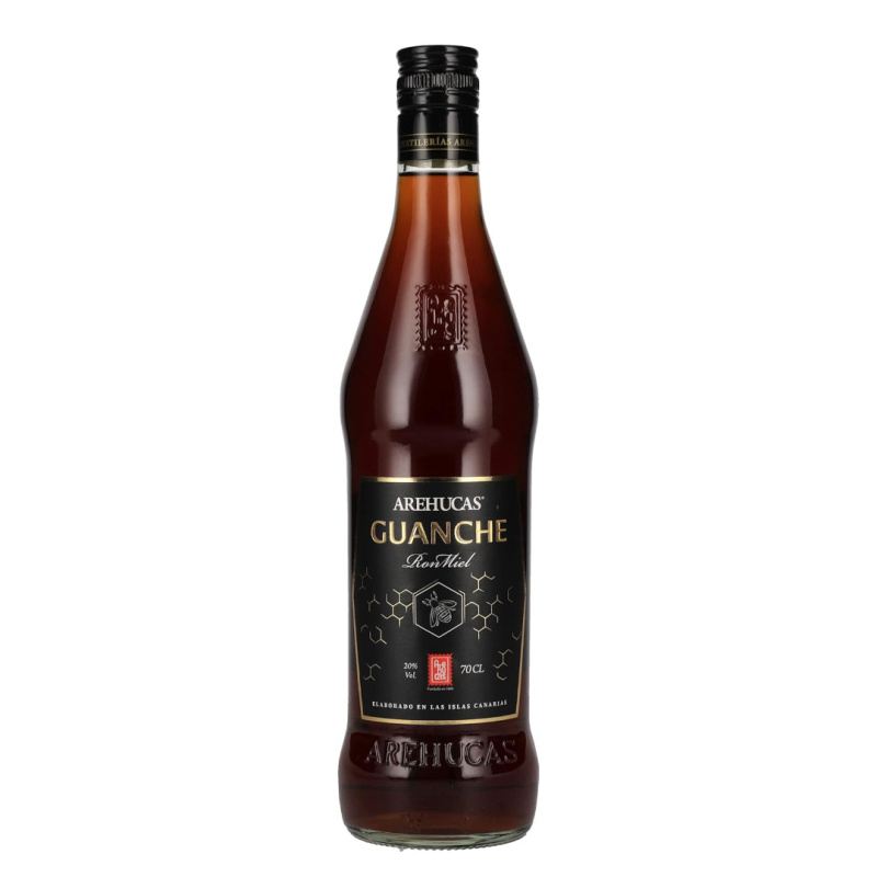 Arehucas Guanche Licor Ronmiel 20% 0,7l
