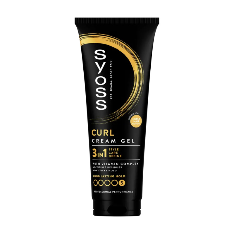 Syoss Krémový gel Curl Control pro kudrnaté vlasy 250 ml