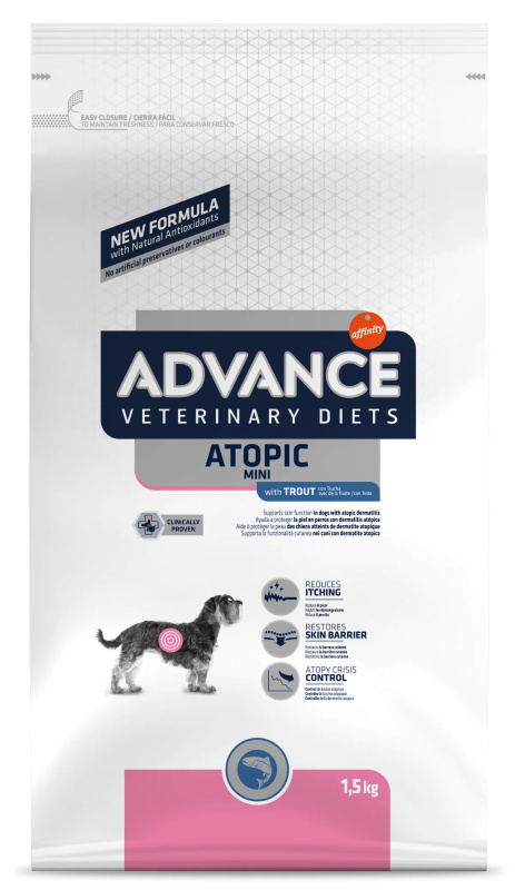 Advance ADVANCE-VD Dog Atopic Mini 1,5kg