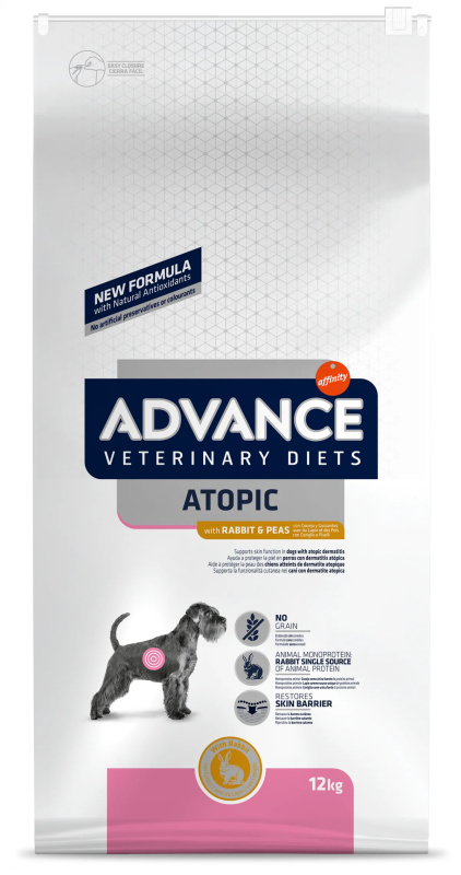 Advance ADVANCE-VD Dog Avet Dog Atopic MED/MAX kralik 12kg