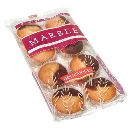 DELASHERAS Muffiny mramorové mini 180 g