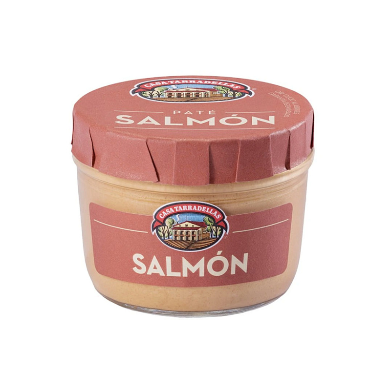 CASA TARRADELLAS Salmon paštika s lososovou příchutí 125 g