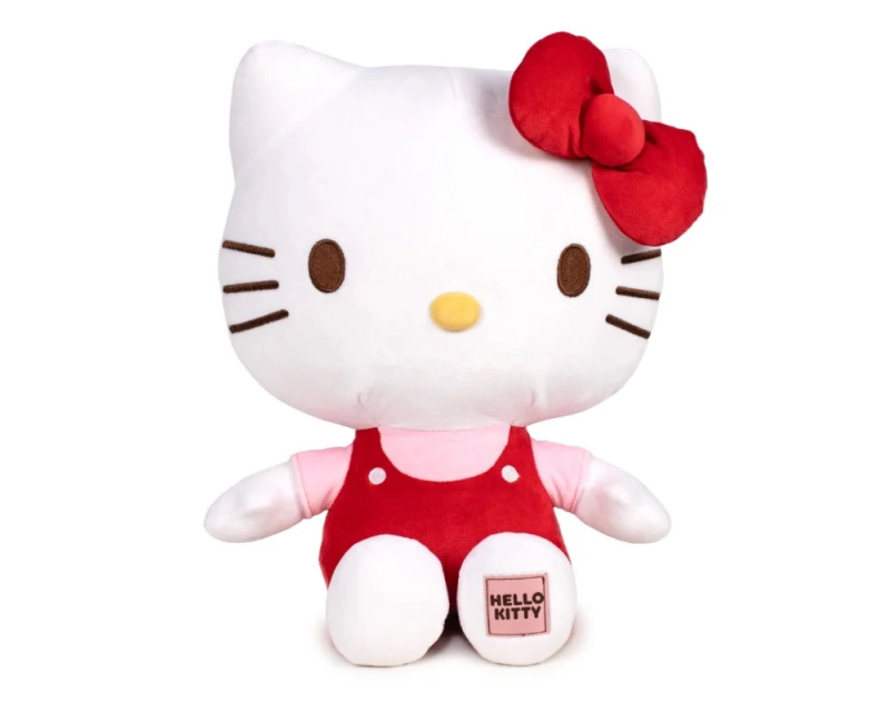 Plyšová hračka Hello Kitty 20 cm červená