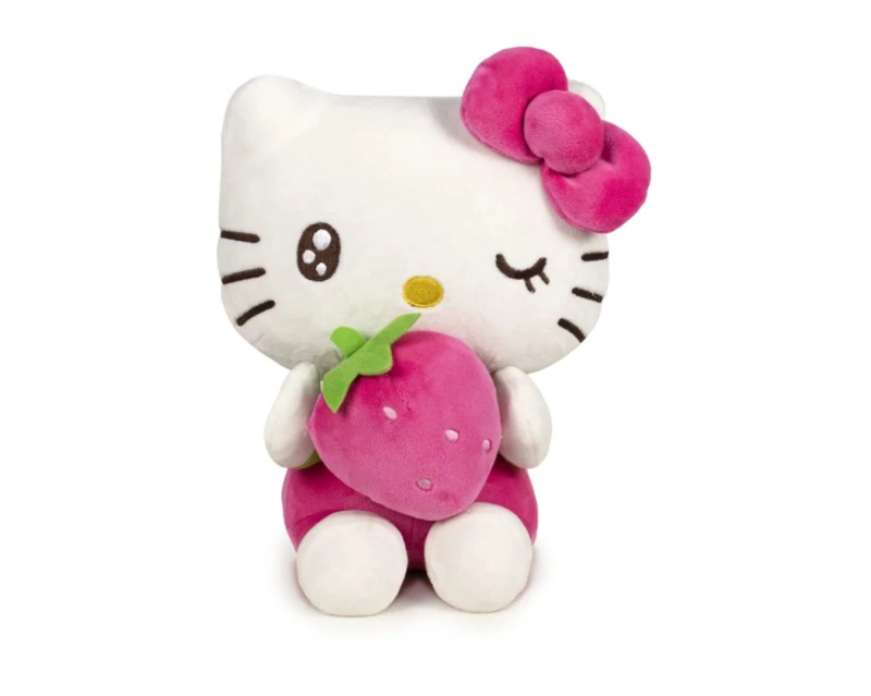 hello kitty macedonia plyšák jahoda 32 cm