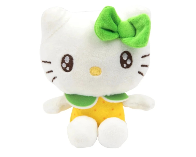 hello kitty macedonia citronová plyšová hračka 12 cm s vůní