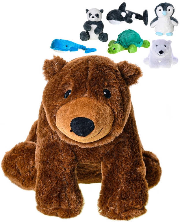 Plyšové zvířátko Ecobuddies 25 cm - 1 kus