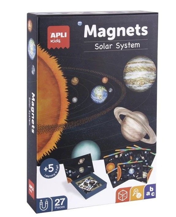 Edukační hra s magnety - Sluneční soustava