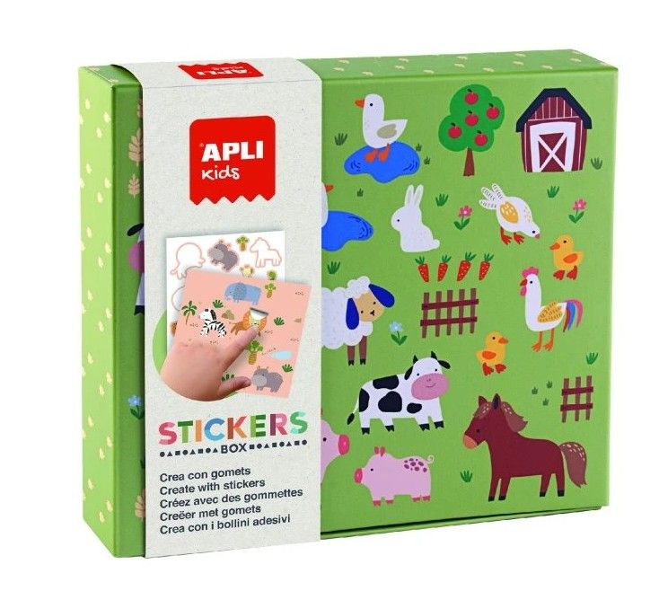 Edukační hra se samolepkami - Zvířátka a jejich prostředí