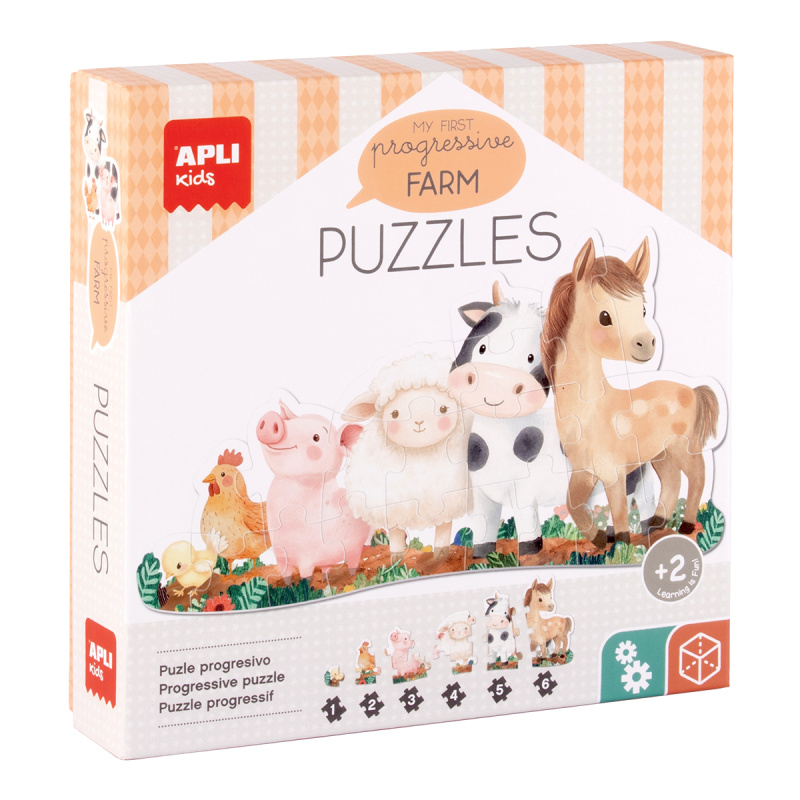 Edukační puzzle - My First Farm