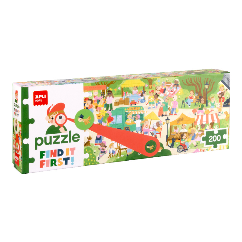 Edukační puzzle Find It First! - Jarmark