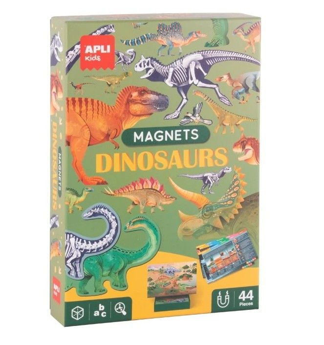 Edukační hra s magnety - Dinosauři