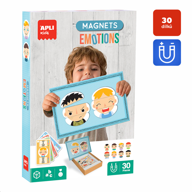 Edukační hra s magnety - Emoce