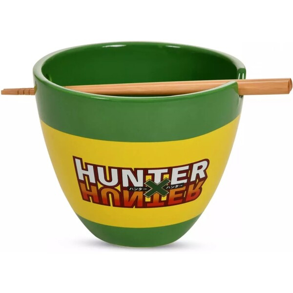 Hunter x Hunter Ramen Bowl with Chopsticks Logo 473 ml Vícebarevná