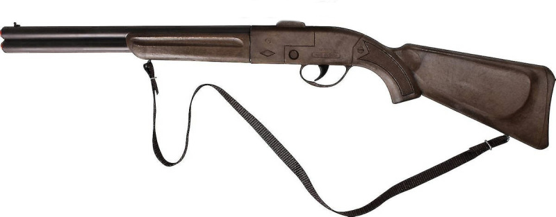 Alltoys puška kovbojská černá se zvukem