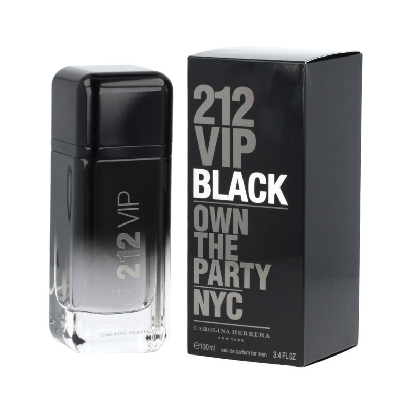 CAROLINA HERRERA 212 VIP Black parfémovaná voda pro muže 100 ml