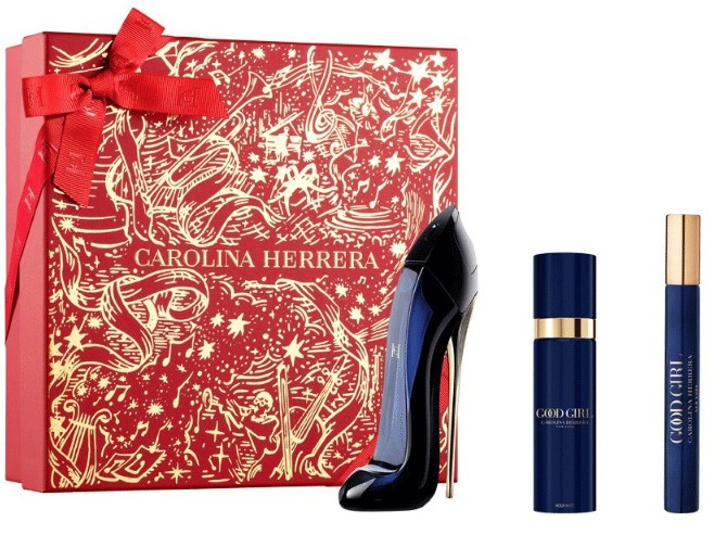 Carolina Herrera Good Girl - EDP 50 ml + tělové mléko 100 ml + EDP 10 ml
