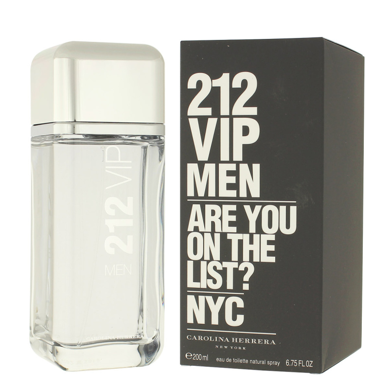 CAROLINA HERRERA 212 VIP Men toaletní voda pro muže 200 ml