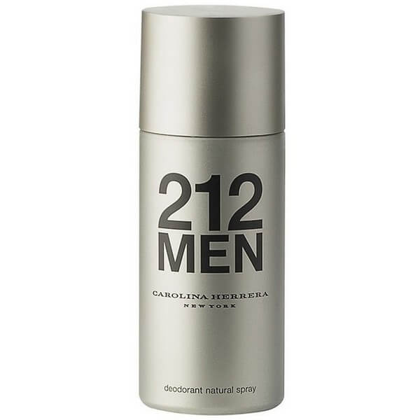 Carolina Herrera 212 Men DEO ve spreji 150 ml M (Nový obal)