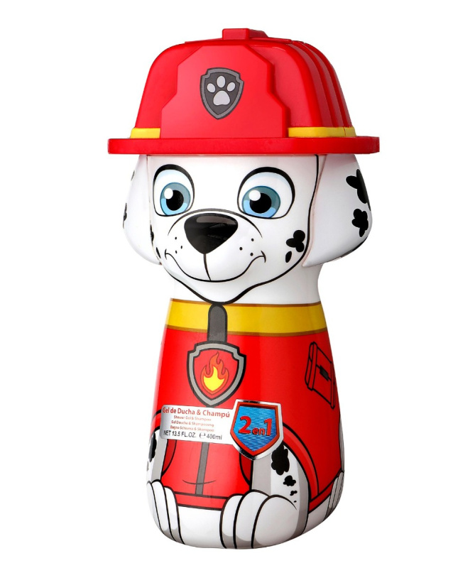 Nickelodeon Paw Patrol Marshall dětský sprchový gel a šampon 2v1 400 ml