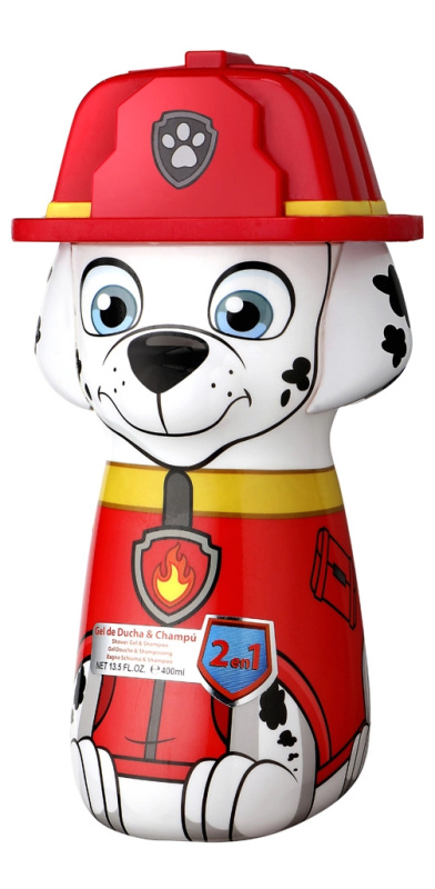 Nickelodeon Paw Patrol Marshall dětský sprchový gel a šampon 2v1 400 ml