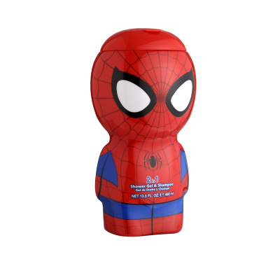 Air Val Spiderman sprchový gel a šampon 2 v 1 pro děti 400 ml
