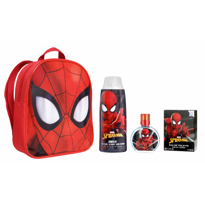 Spiderman batoh a toaletní voda 100 ml a sprchový gel 300 ml