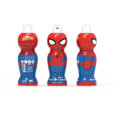 Marvel Spiderman sprchový gel a šampon 2 v 1 400 ml